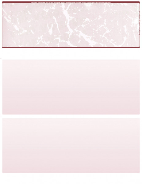 Burgundy Marble Blank Top Laser Checks | LTC-BLA-UM