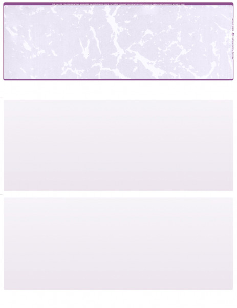 Violet Marble Blank Top Laser Checks | LTC-BLA-VM